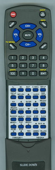 INSIGNIAINSERT NS-LBD32X10A Replacement Remote