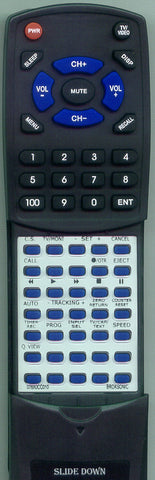 BROKSONIC 076X0CC010 Replacement Remote