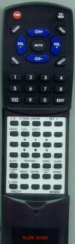 BR 076X0CC070 Replacement Remote