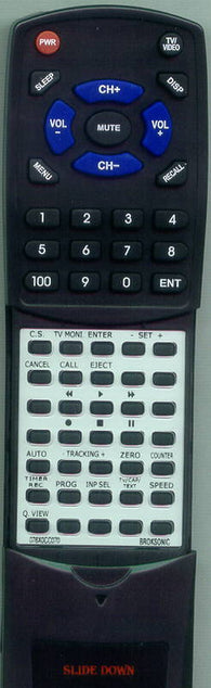 BR CTSGT9369T Replacement Remote