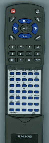 VIZIO 0980-0306-0005R Replacement Remote