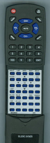 VIZIO XVT323 Replacement Remote