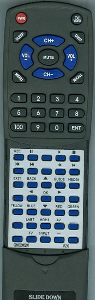 VIZIO 098003060200 Replacement Remote