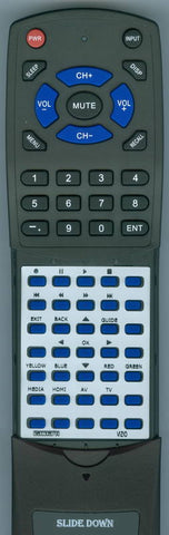 VIZIO RT098003060700 Replacement Remote