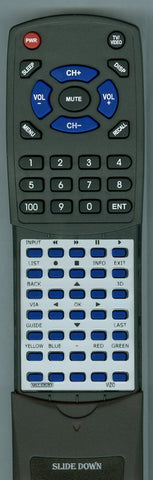 VIZIO XVT3D474SV Replacement Remote
