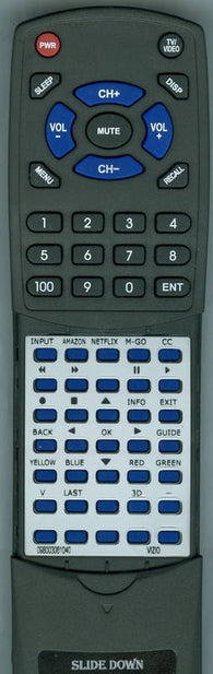 VIZIO 0980-0306-1040 Replacement Remote