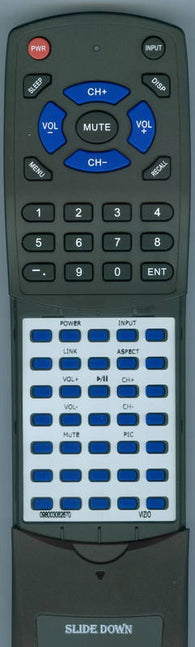 VIZIO 0980-0306-2670 Replacement Remote