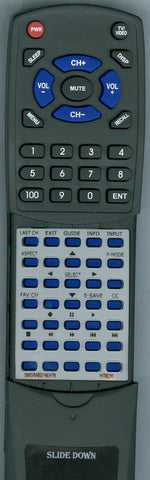HITACHI HL02567 Replacement Remote