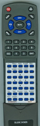 INSIGNIA 9072T11001 Replacement Remote