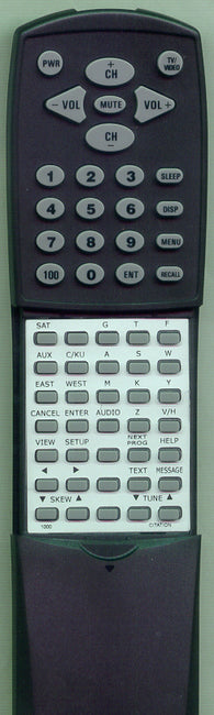 CITATION 1000 Replacement Remote