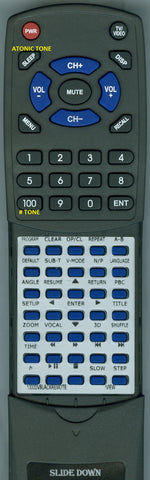 IVIEW-RT1000DV-INSERT 1000DV BLUE Replacement Remote