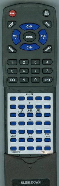 VIZIO 10230000119 Replacement Remote