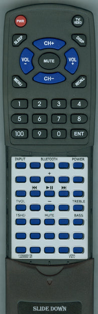 VIZIO 10230000150 Replacement Remote