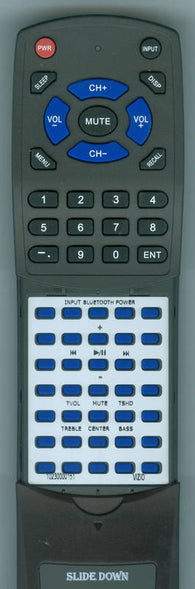 VIZIO 1023-0000151 Replacement Remote