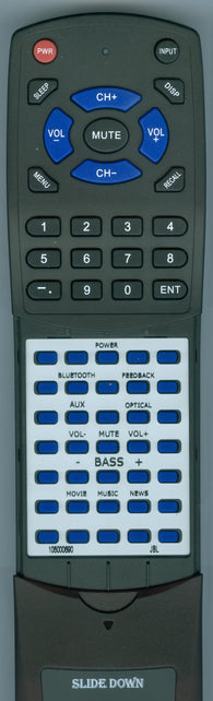 JBL-RT10500690 Cinema SB150 Replacement Remote