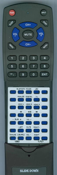 KLIPSCH 1063803 Replacement Remote