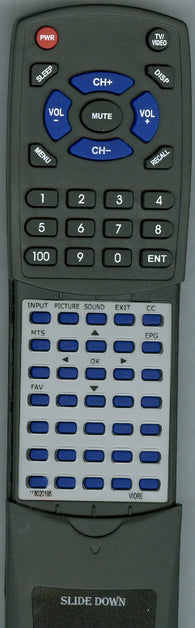 HITEKER TL50Z10AHTP Replacement Remote