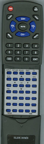 HITEKER TL50Z10AHTP Replacement Remote