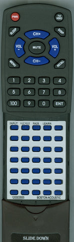 BOSTON ACOUSTIC 188SWXSDCBRE Replacement Remote