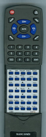 MCINTOSH MA6900 Replacement Remote