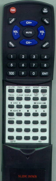 RCA RT12227757 Replacement Remote