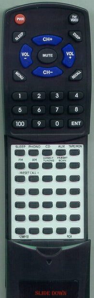 RCA RT12386132 Replacement Remote