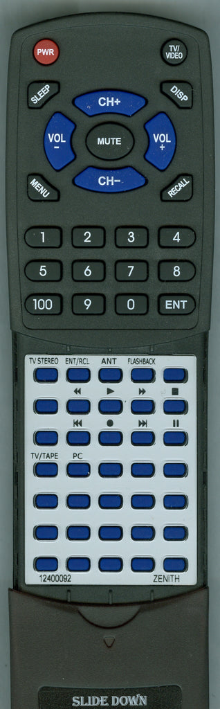 Zenith VRS51 Remote Control
