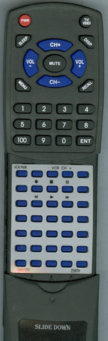 ZENITH 124107 Replacement Remote