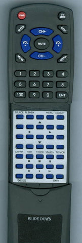 ZENITH SS2506N92 Replacement Remote
