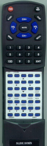 ZENITH SMS7573BT Replacement Remote