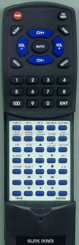 AUDIOVOX RT1364196 Replacement Remote