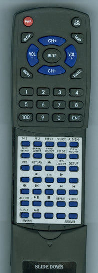 AUDIOVOX 13652631 Replacement Remote