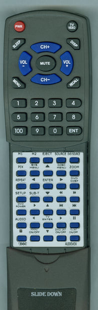 AUDIOVOX RT1364840 Replacement Remote