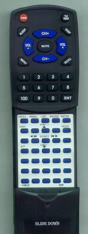 SONY XRM550 Replacement Remote