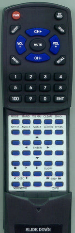 ECLIPSE AV8132 SPECIAL Replacement Remote