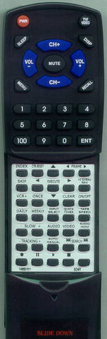 SONY 146687411 Replacement Remote