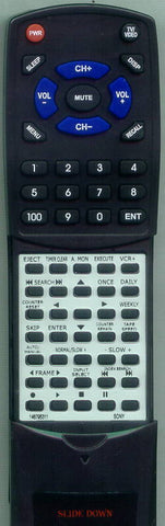 SONY 146795311 Replacement Remote