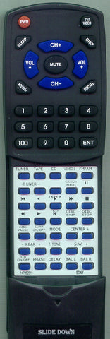 SONY 1-473-623-11 Replacement Remote