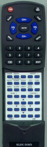SONY 147363011 Replacement Remote