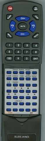 SONY 147372012 Replacement Remote