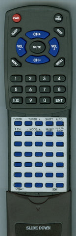 SONY RMUS105A Replacement Remote