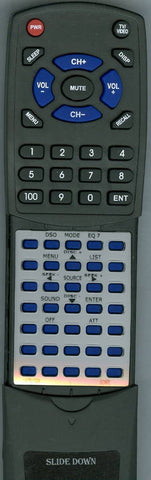 SONY CDXCA705M Replacement Remote