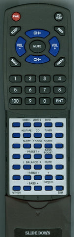 SONY RMU185 Replacement Remote