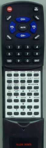 SONY 1-477-582-12 Replacement Remote