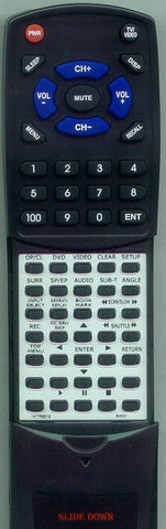 SONY 1-477-582-11 Replacement Remote