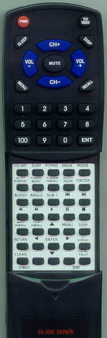 SONY RMSS250 Replacement Remote