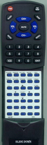 SONY KDF37H1000 Replacement Remote