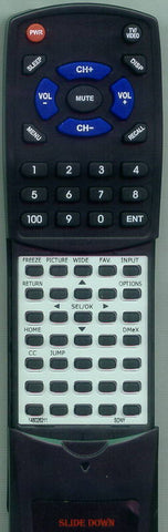 SONY 148026211 Replacement Remote