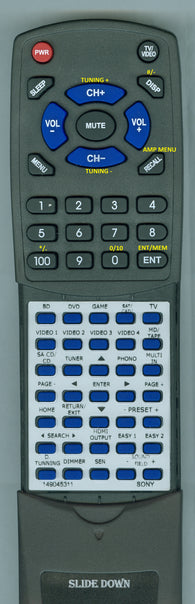 SONY STRDA5800ES Replacement Remote