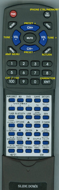SONY STRDN1040 Replacement Remote